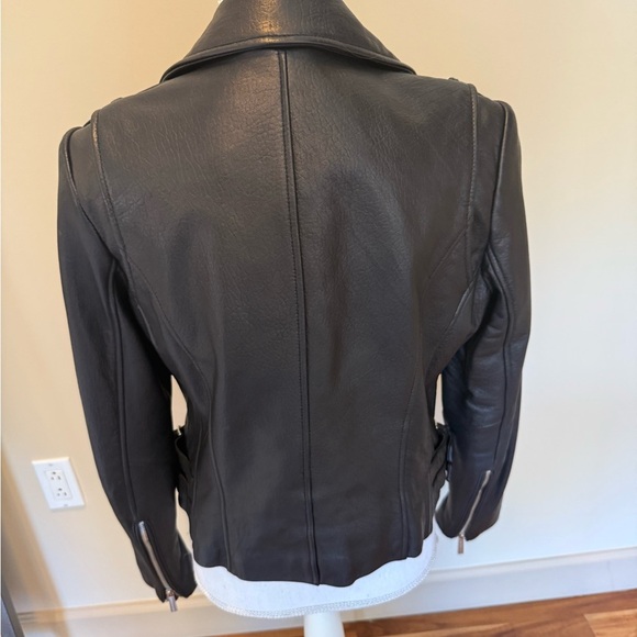 MICHAEL Michael Kors Leather Jacket Size Large - Picture 3 of 16